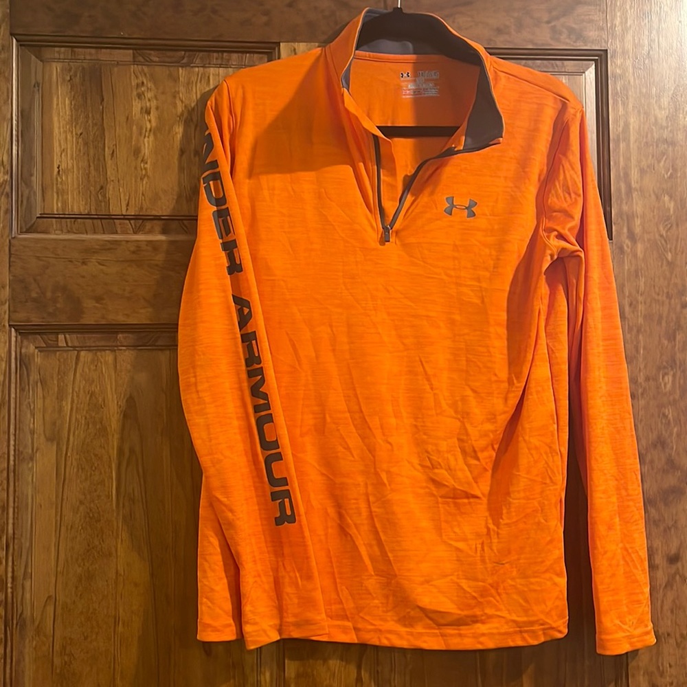 Under Armour 3/4 zip.